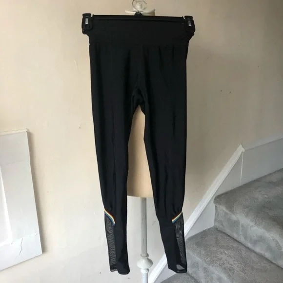 Zara Terez Rainbow Trim Mesh Leggings - Picture 6 of 9